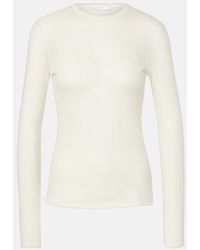 The Row - Iverness Cashmere Top - Lyst