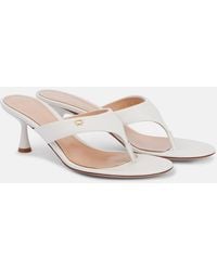 Gianvito Rossi - Ascent 55 Leather Mules - Lyst