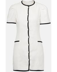 Faithfull the Brand - Jane Linen Minidress - Lyst