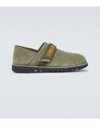 Loewe - Slippers aus Veloursleder - Lyst