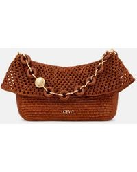 Loewe - Paula's Ibiza Schultertasche Ola Medium - Lyst