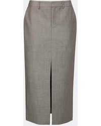 Frankie Shop - Maybelle Wool Pencil Skirt - Lyst