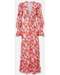 Bananhot - Berta Floral Beach Cover-Up - Lyst