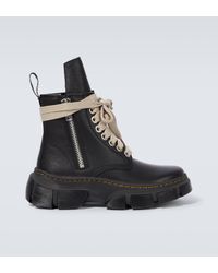 Rick Owens - X Dr. Martens 1460 Dmxl Jumbo Lace Leather Boots - Lyst