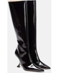 Bottega Veneta - Leather Rocket Boots - Lyst