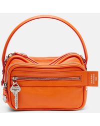 Acne Studios - Crossbody Bag Camera Kit Aus Leder - Lyst