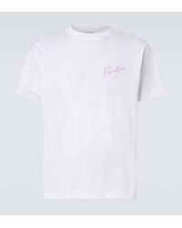 Valentino - Logo Cotton Jersey T-Shirt - Lyst