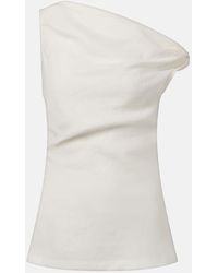 Faithfull the Brand - Asymmetrisches Top Suis Aus Leinen - Lyst