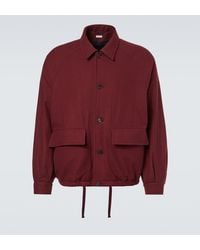 A.PRESSE - Cashmere Blouson Jacket - Lyst