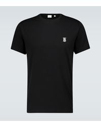 Burberry T-shirt Parker en coton - Noir