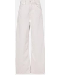 Agolde - Low Curve Mid-Rise Wide-Leg Jeans - Lyst