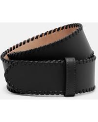 KHAITE - Theo Leather Belt - Lyst
