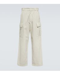 Prada - Denim Cargo Pants - Lyst