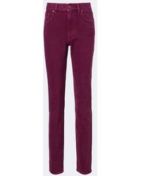 Chloé - Jeans Slim De Tiro Medio - Lyst