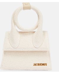 Jacquemus Le chiquito noeud handbag - Neutro