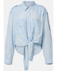 Isabel Marant - Valiane Cotton Shirt - Lyst