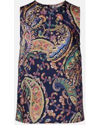 Etro - Semi-Sheer Jacquard Blouse - Lyst