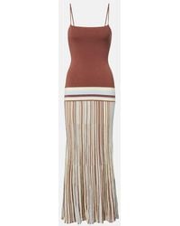 Faithfull the Brand - Citara Striped Cotton-Blend Maxi Dress - Lyst