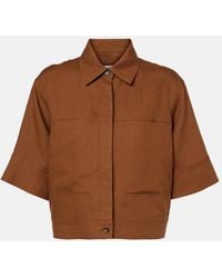 Max Mara - Camicia Cropped - Lyst