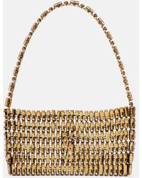 Saint Laurent - Evening Embellished Shoulder Bag - Lyst