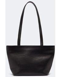 The Row - Parker Medium Leather Tote Bag - Lyst