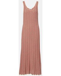 RIXO London - Maxikleid Bondi Aus Baumwolle - Lyst
