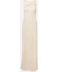 SAME - Maxikleid Aus Haekelstrick - Lyst