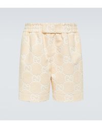 Gucci - Shorts GG aus Frottee - Lyst