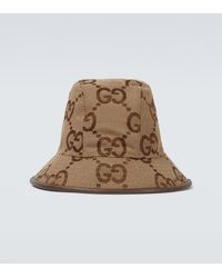 Gucci - Cappello da pescatore Maxi GG in canvas - Lyst
