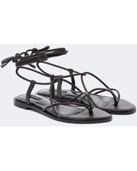 A.Emery - Odine Leather Thong Sandals - Lyst