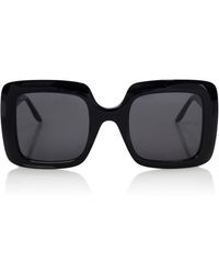 Gucci - Oversize-Sonnenbrille GG aus Acetat - Lyst