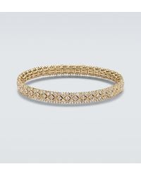 SHAY - Stretch 18Kt Bracelet With Diamonds - Lyst