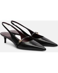 Tory Burch - Slingback Shoes With Buckle - Lyst