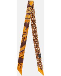 Etro - Foulard imprime en soie - Lyst