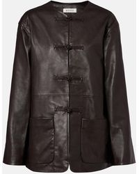 Rohe - Marie Leather Jacket - Lyst