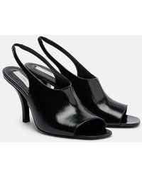 TOTEME - Leather Slingback Sandals - Lyst