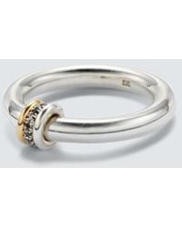 Spinelli Kilcollin - Sirius Max Sterling And 18Tk Ring With Diamonds - Lyst