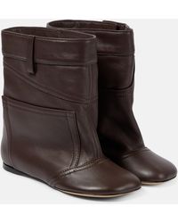 Loewe - Ankle Boots Toy aus Leder - Lyst