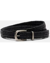 Brunello Cucinelli - Braided Leather Belt - Lyst