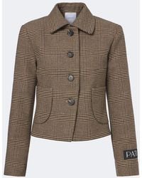Patou - Prince Of Wales Check Jacket - Lyst