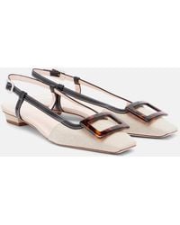 Roger Vivier - Belle Vivier 25 Slingback Pumps - Lyst