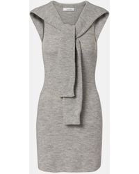 AYA MUSE - Vao Wool-Blend Minidress - Lyst