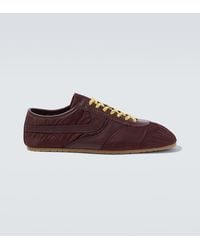 Dries Van Noten - Sneakers Mit Leder - Lyst