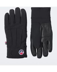 Fusalp - Glacier Leather-Trimmed Ski Gloves - Lyst