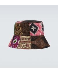 Dries Van Noten - Sombrero de pescador en patchwork - Lyst