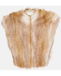 Isabel Marant - Alexina Faux Fur Vest - Lyst