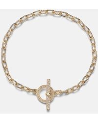 David Yurman - Dy Madison 18Kt Chain Bracelet With Diamonds - Lyst