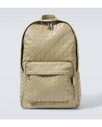 Bottega Veneta - Avenue Intrecciato Leather Backpack - Lyst