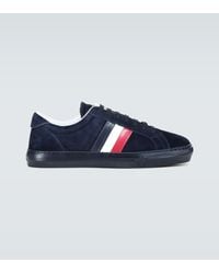 Moncler - Sneakers New Monaco aus Veloursleder - Lyst