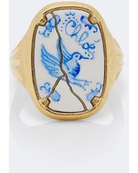 Chloé - Oversized Enamel Ring - Lyst